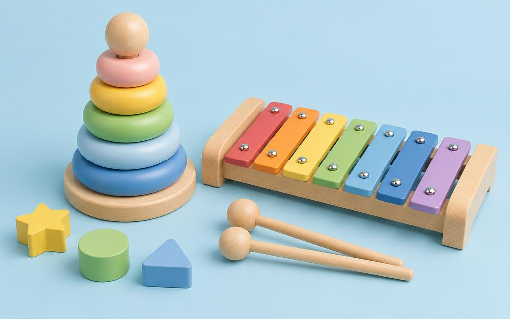 Little Learners Wooden Set